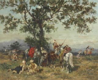 Georges Washington - An Arab Encampment