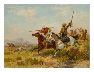 Georges Washington - Charge Des Cavaliers Arabes