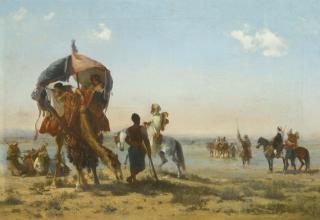 Georges Washington - French crossing The Ford