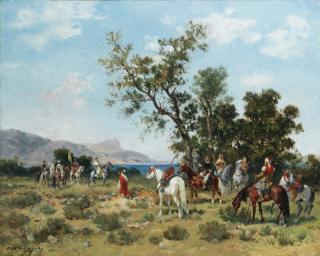 Georges Washington - French la Rencontre Des Cavaliers