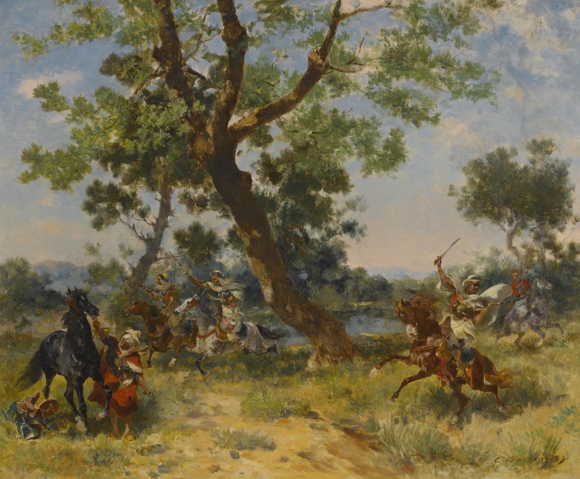 Georges Washington - Frencha Raiding Party