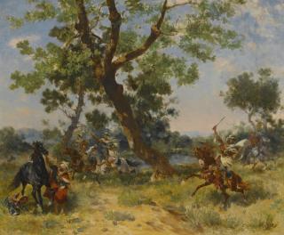 Georges Washington - Frencha Raiding Party