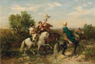 Georges Washington - La Chasse Au Faucon