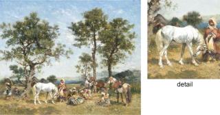 Georges Washington - Setting Up Camp