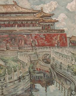 Georgette Chen - Scene from Peking