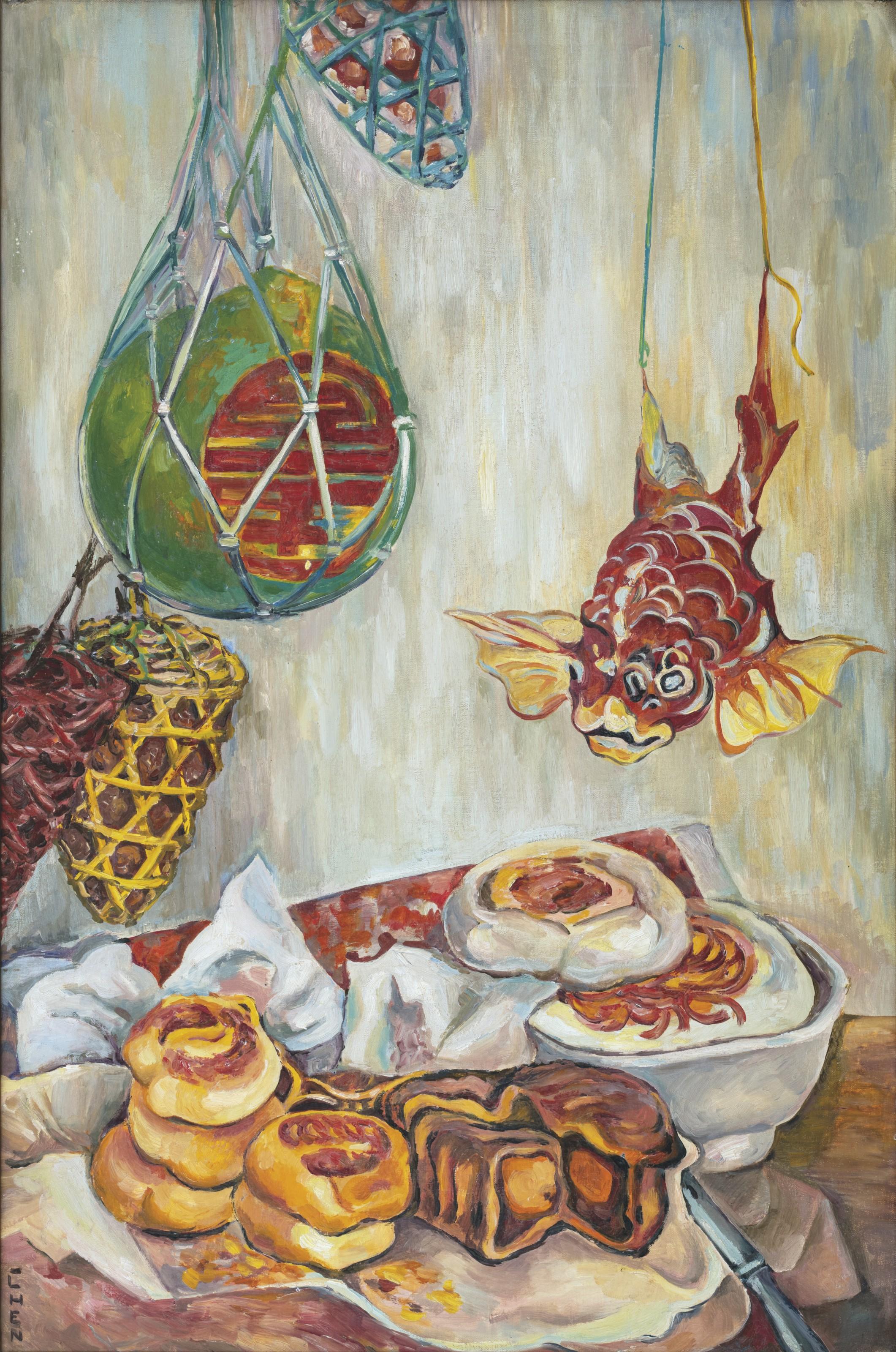 Georgette Chen - Still Life (Mid Autumn Festival)