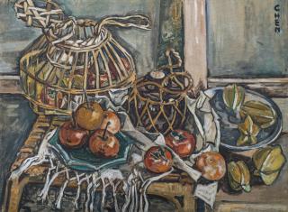 Georgette Chen - Still Life with Star Fruit