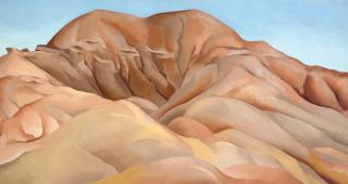 Georgia O\'Keeffe - On the Old Santa Fe Road