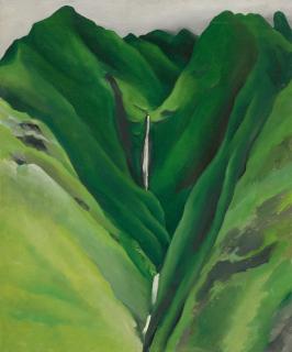 Georgia O\'Keeffe - Waterfall, No. 2, Īao Valley