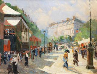 Georgii Alexandrovich Lapchine - Paris, 14th June, 1910s