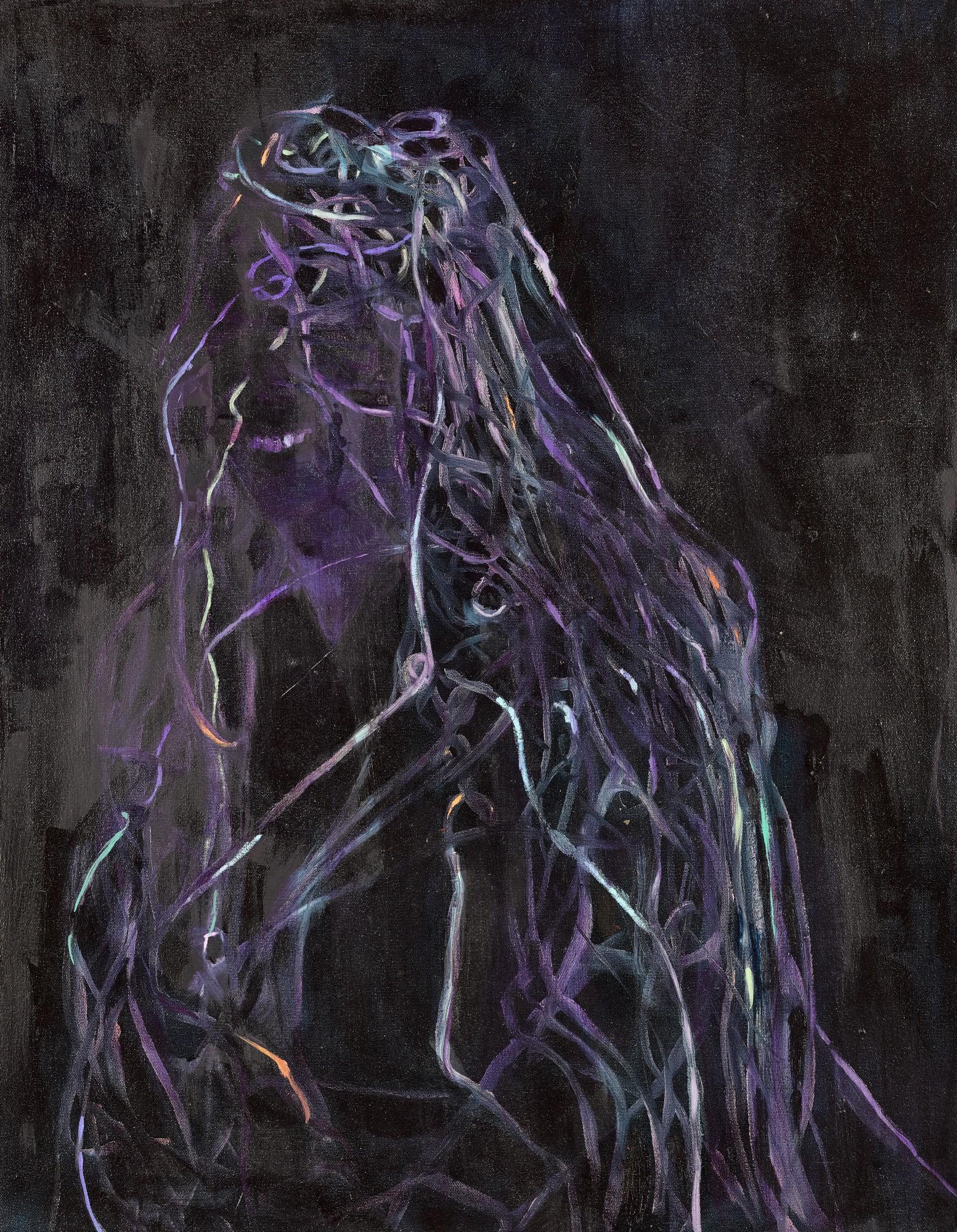 Georgina Gratrix - Nigel In A Dark Room