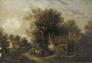 Georgina Lara - A village lane