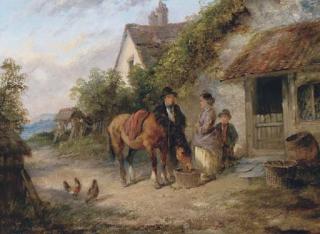 Georgina Lara - A welcome reward; and Friends at the stile