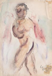 Georgios Bouzianis - Femme nue