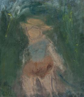 Georgios Bouzianis - Sitzende Frau