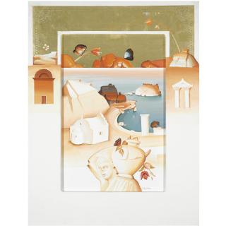 Georgios Derpapas - Greek Greek Island View