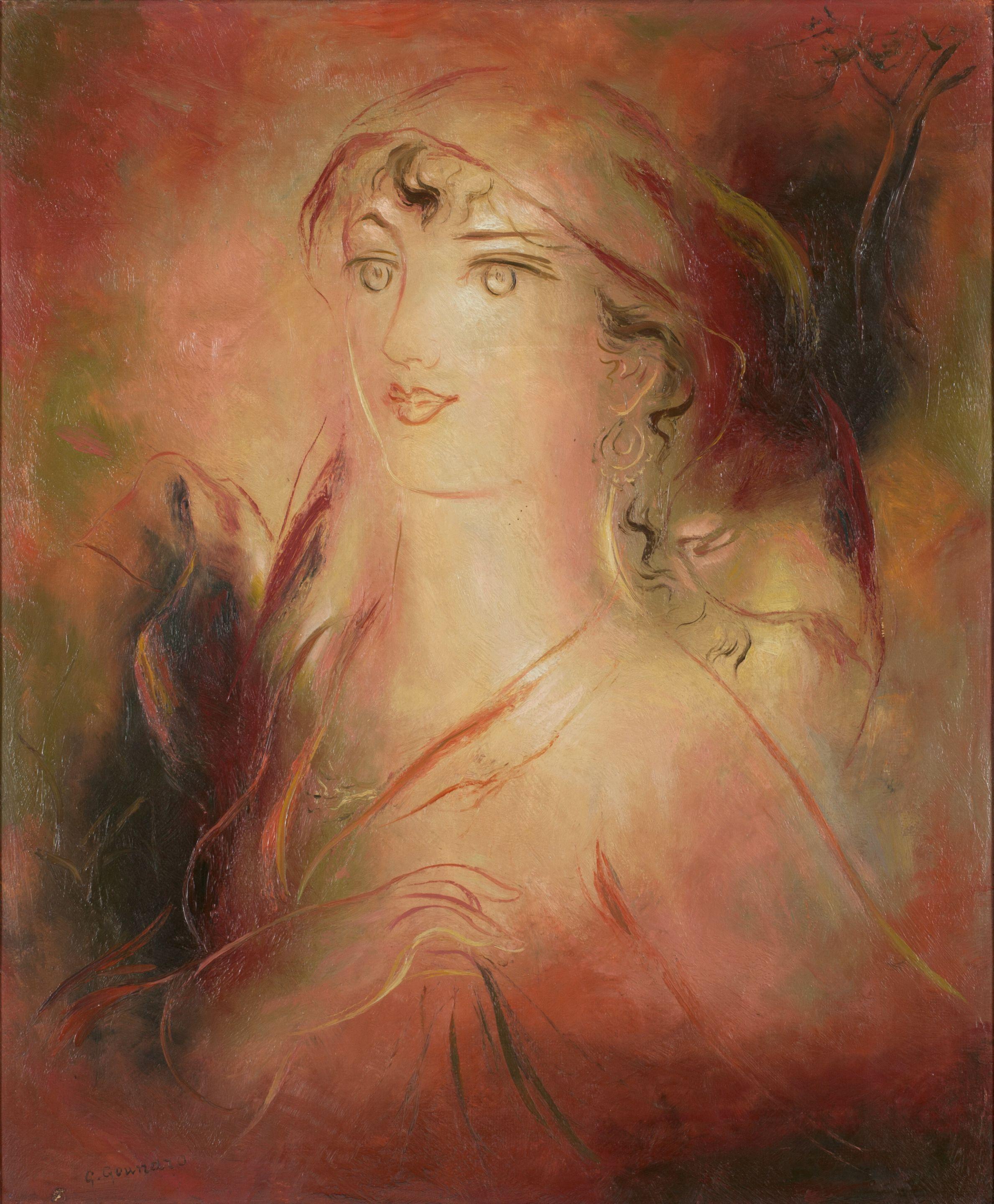 Georgios Gounaropoulos - Nymph in a dreamy landscape