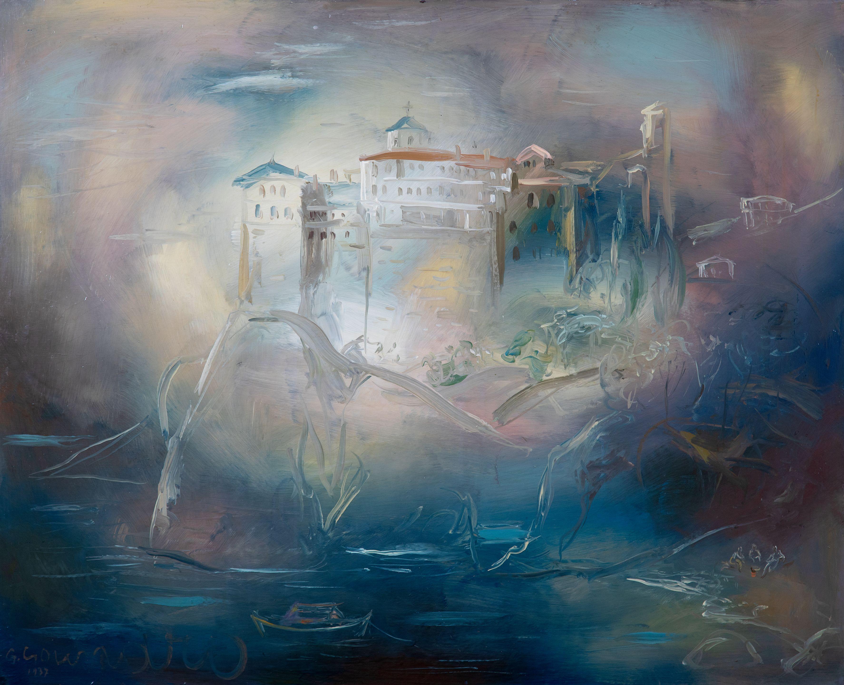 Georgios Gounaropoulos - Vue du mont Athos