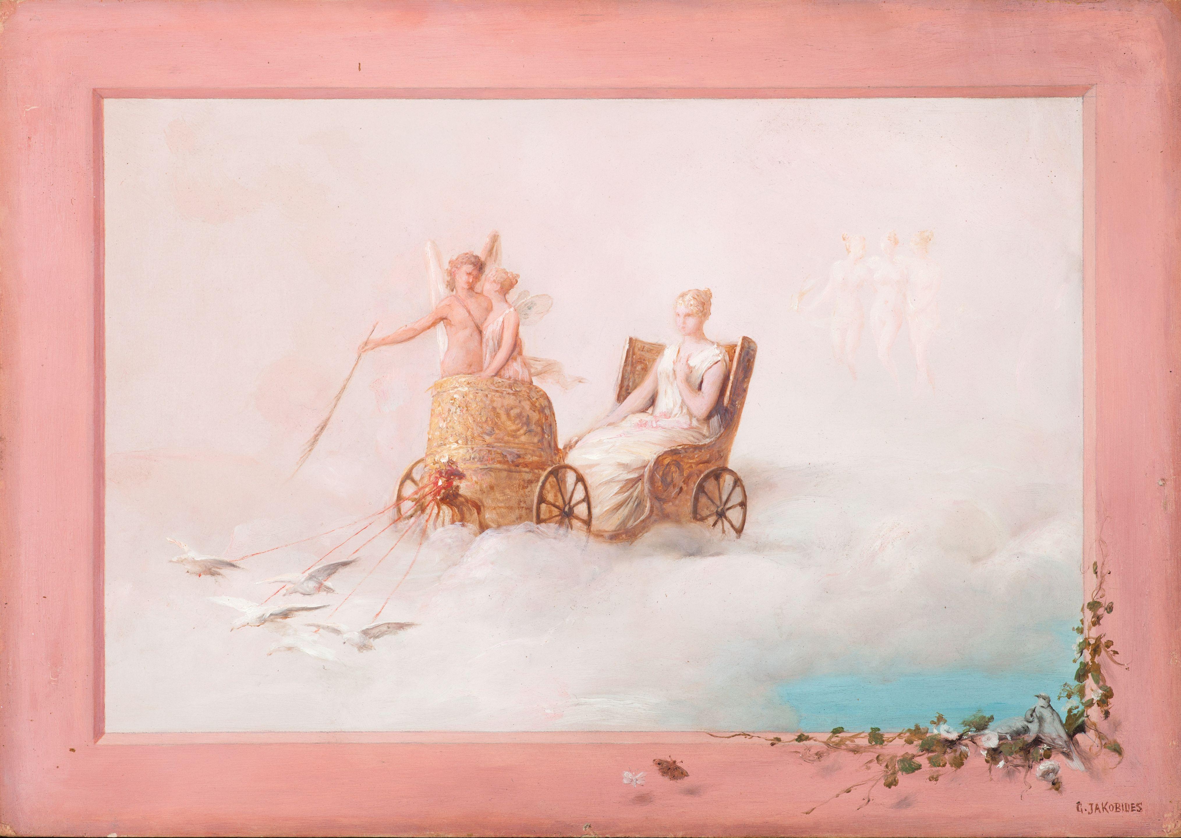 Georgios Jakobides - Allegorical composition