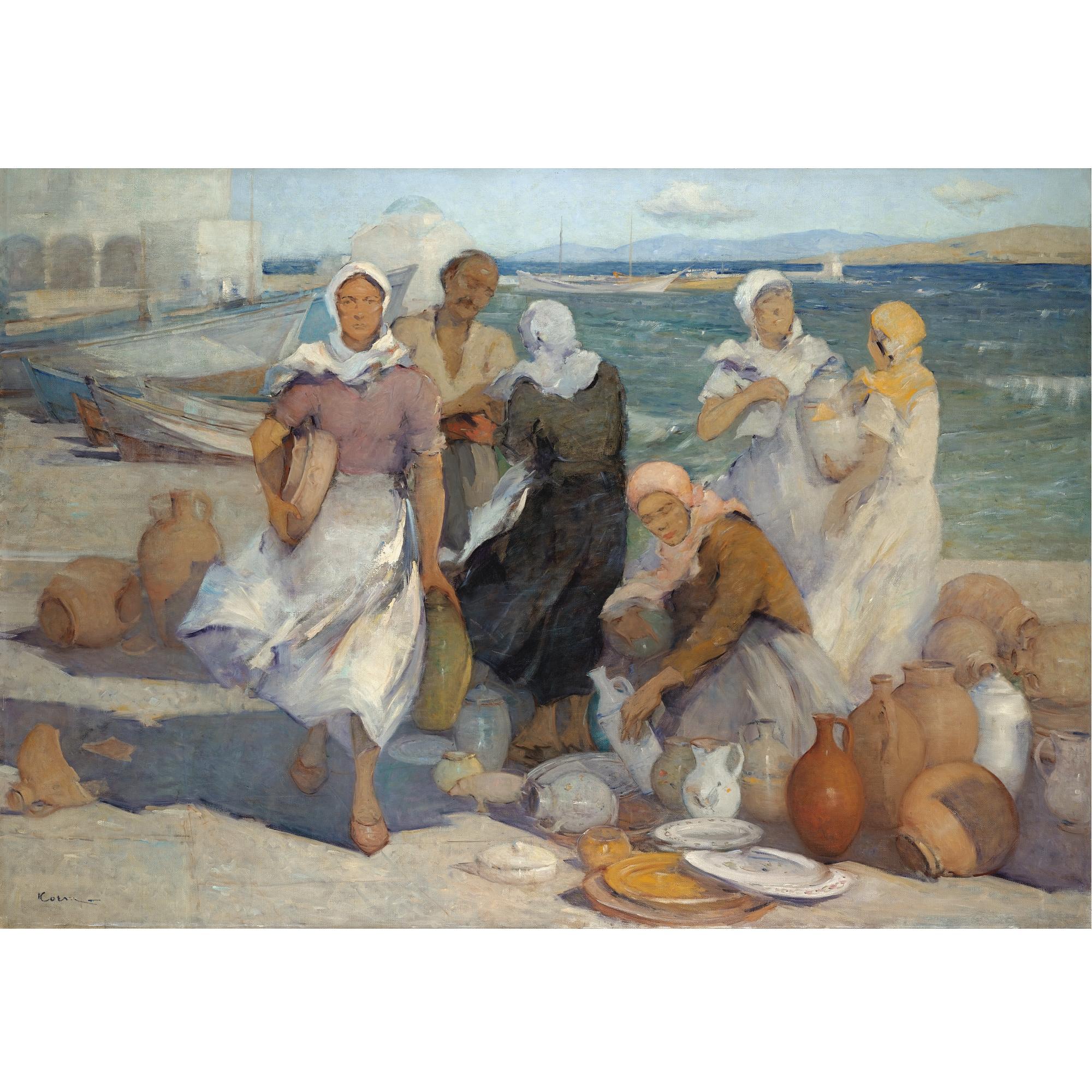 Georgios Kosmadopoulos - Greek Ceramics Market, Mykonos