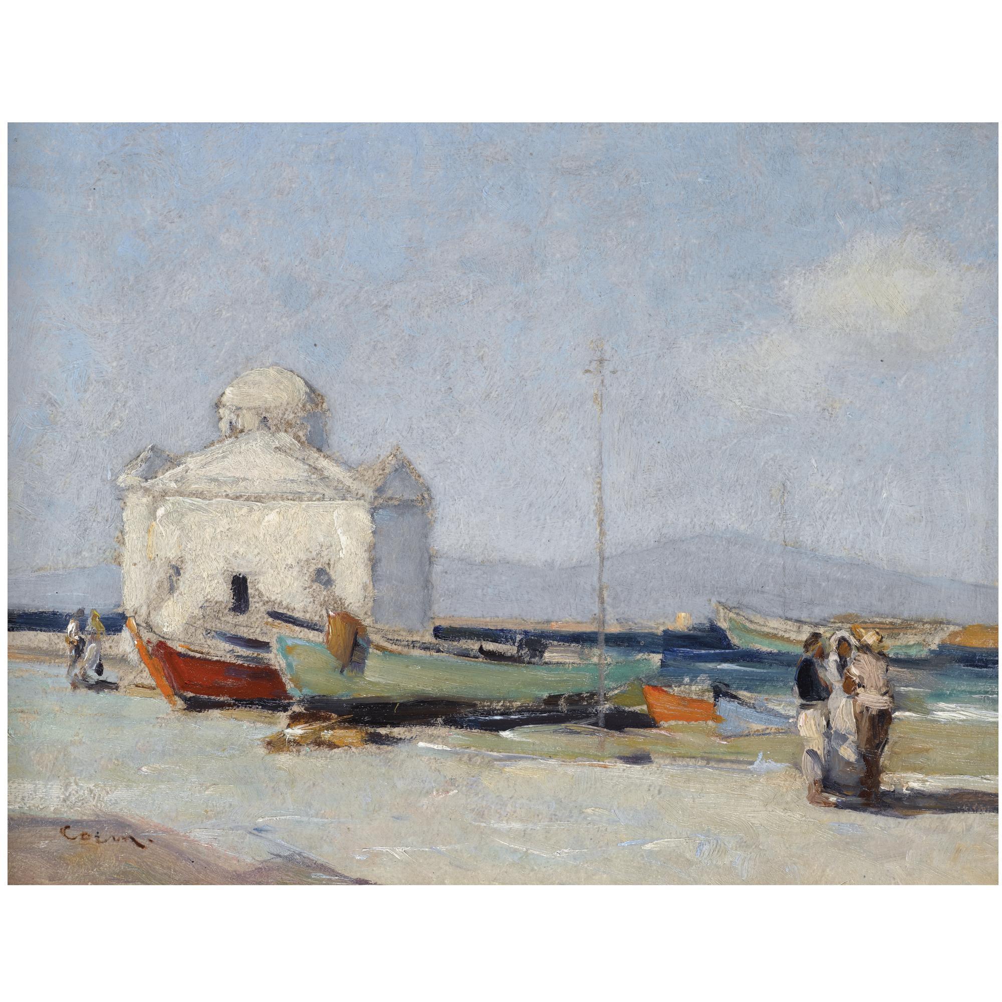 Georgios Kosmadopoulos - Greek Church On The Coast, Mykonos 