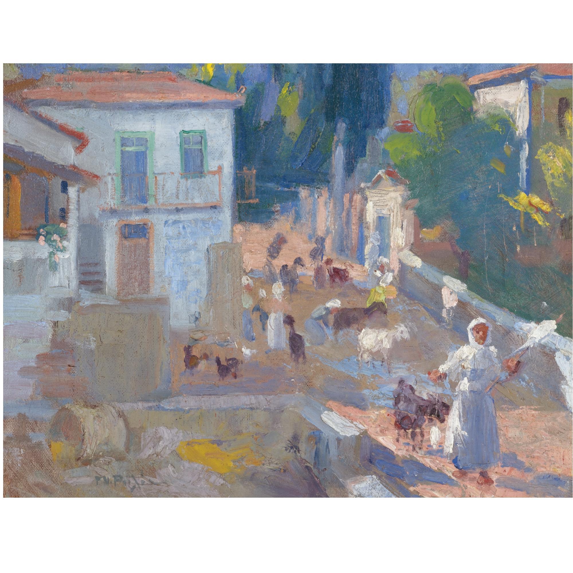 Georgios Roilos - Greek A Sunny Village Road