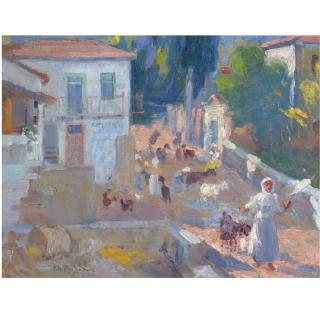 Georgios Roilos - Greek A Sunny Village Road