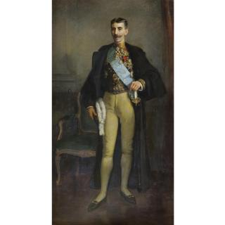 Georgios Roilos - Greek Portrait Of Sir Dimitrios Metaxas