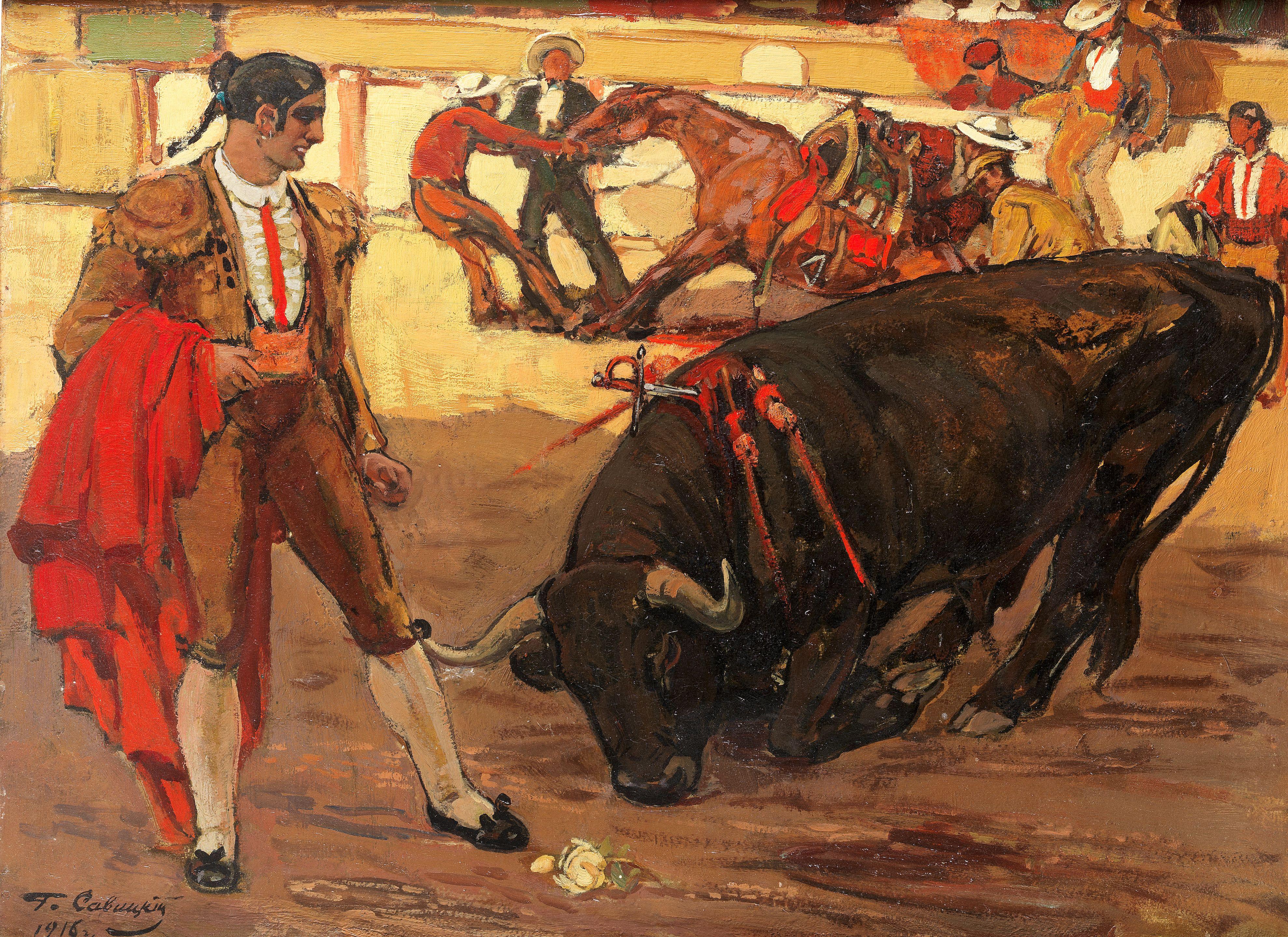 Georgiy Konstantinovich Savitsky - Corrida