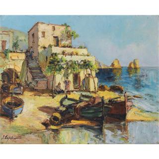 Georgy Alexandrovich Lapchine - Capri