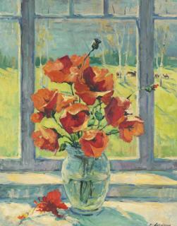 Georgy Alexandrovich Lapchine - Coquelicots