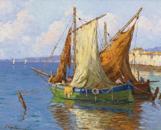 Georgy Alexandrovich Lapchine - Le Retour Des Pêcheurs