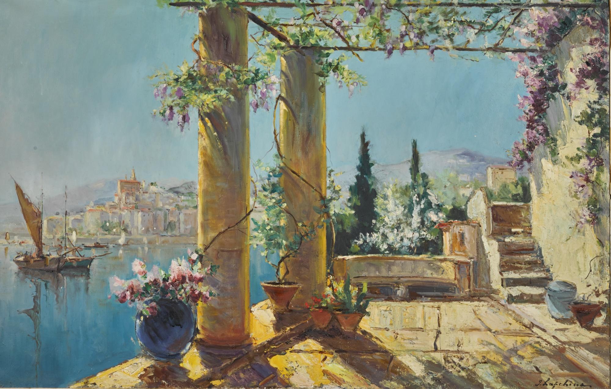Georgy Alexandrovich Lapchine - Pergola, Menton