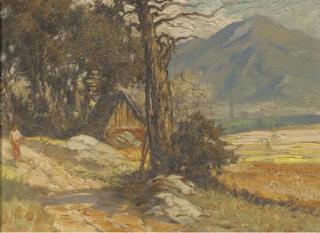 Ger Adolfs - Ochtendlicht - Indonesian landscape at dusk