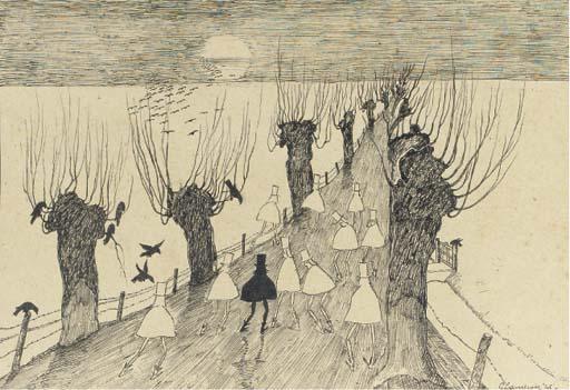 Ger Langeweg - Men On A Willow Lane