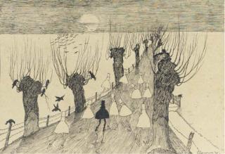 Ger Langeweg - Men On A Willow Lane