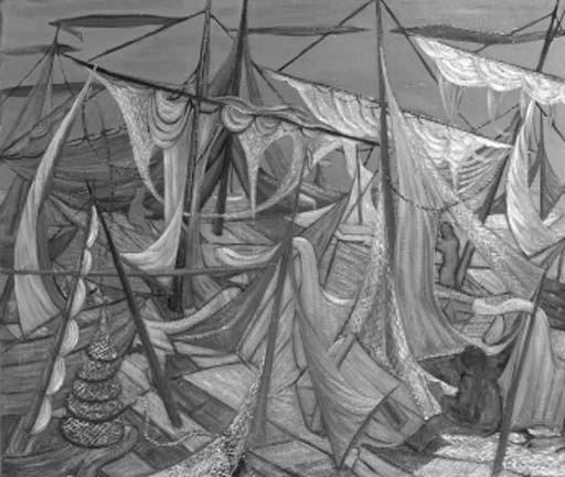 Ger Langeweg - Met opgestoken zeilen