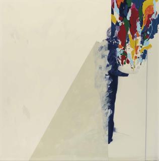 Ger Van Elk - Autoportrait moderne avec palette