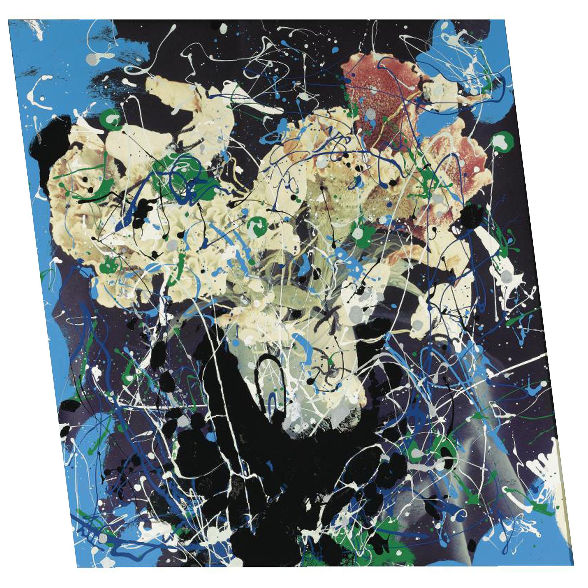 Ger van Elk - Dutch Parrots In Green Vase