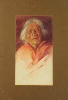 Gerald Cassidy - Portrait of a Laughing Man