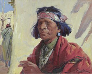 Gerald Cassidy - Taos Indian