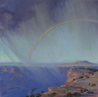 Gerald Cassidy - The Rainbow, Desert View, Arizona