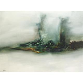 Gerald Davis - Green Landscape