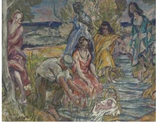 Gerald Edward Moira - The finding of Moses