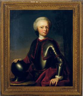 Gerald Jan Palthe - Portrait of Johan Reinhard Burchard van Rechteren (1725-1783), wearing armor