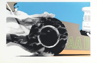 Gerald Laing - AAD, from \'Dragsters\', 1968