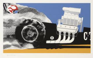 Gerald Laing - C.T. Strokers, from Dragsters