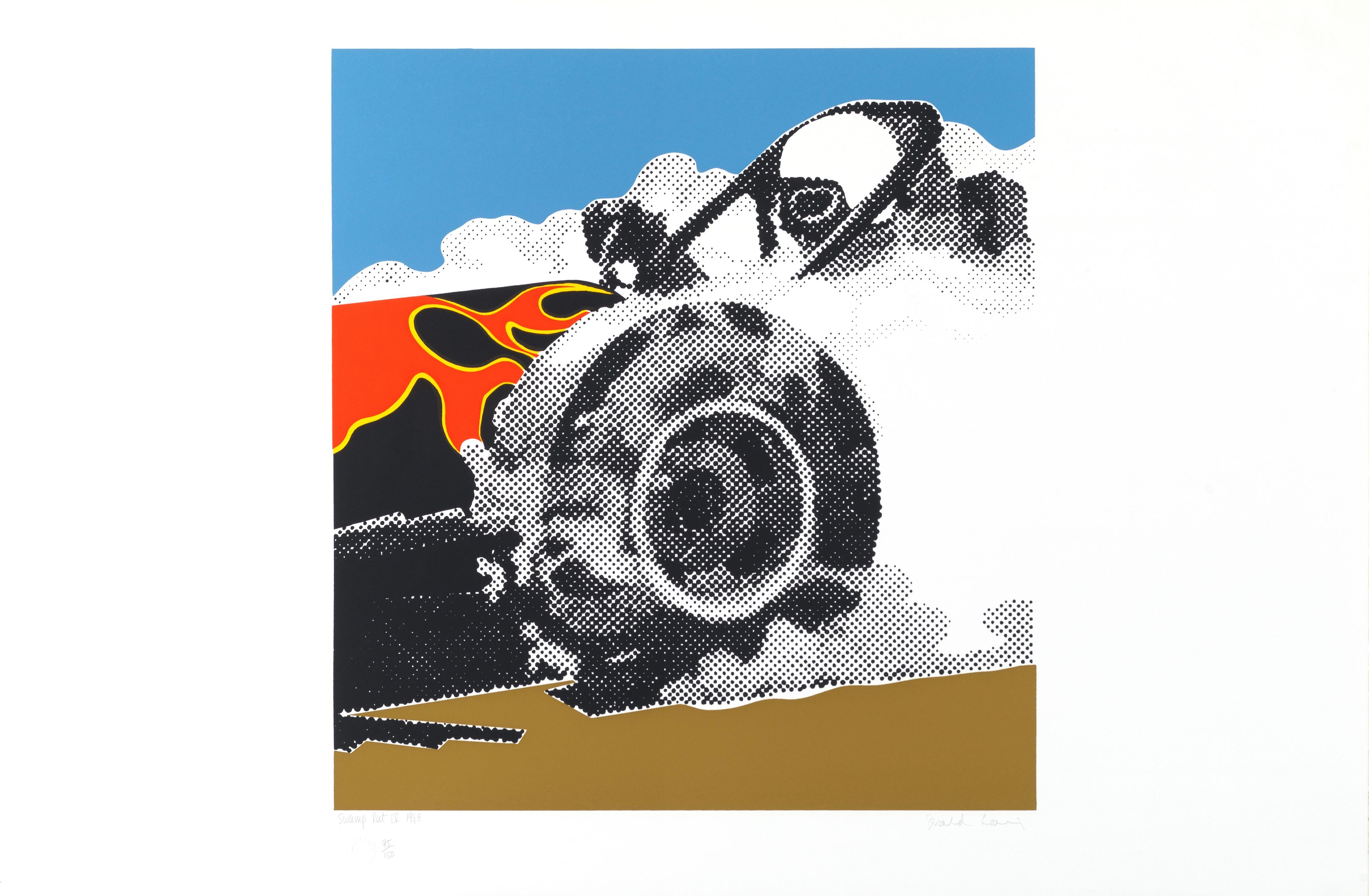 Gerald Laing - Swamp Rat IV, from \'Dragsters\', 1968