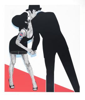 Gerald Laing - The Kiss, 2007