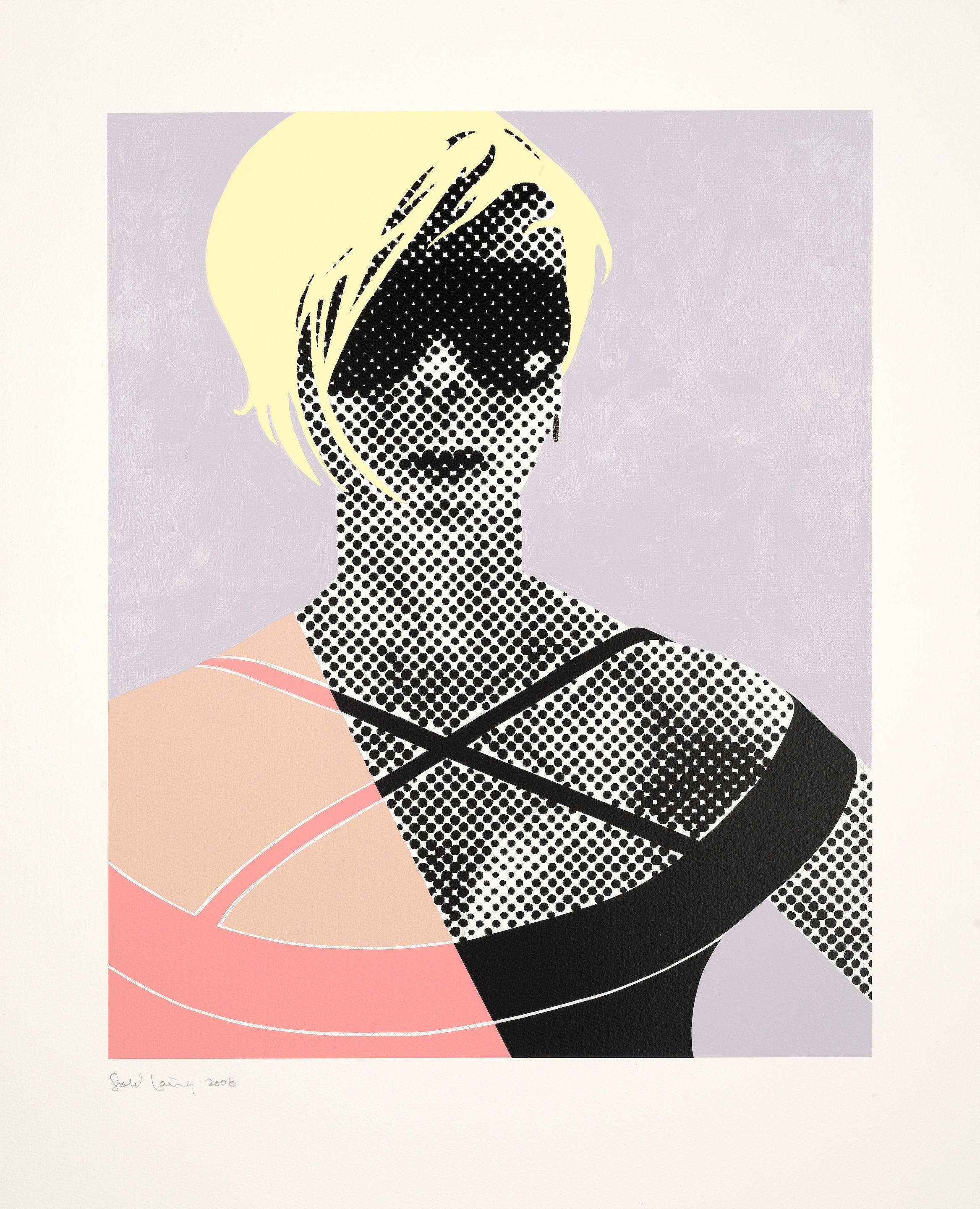 Gerald Laing - VB II (Victoria Beckham), 2008